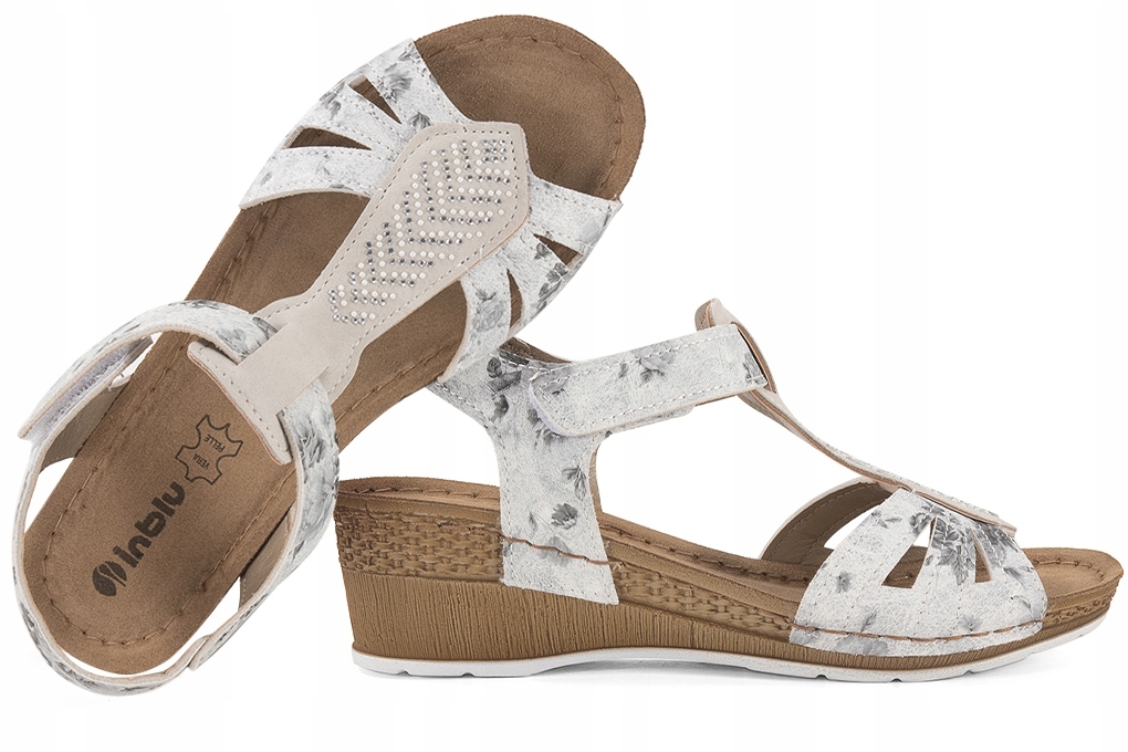 

Inblu EP-21 Sandały Damskie Koturn Soft Komfort 38