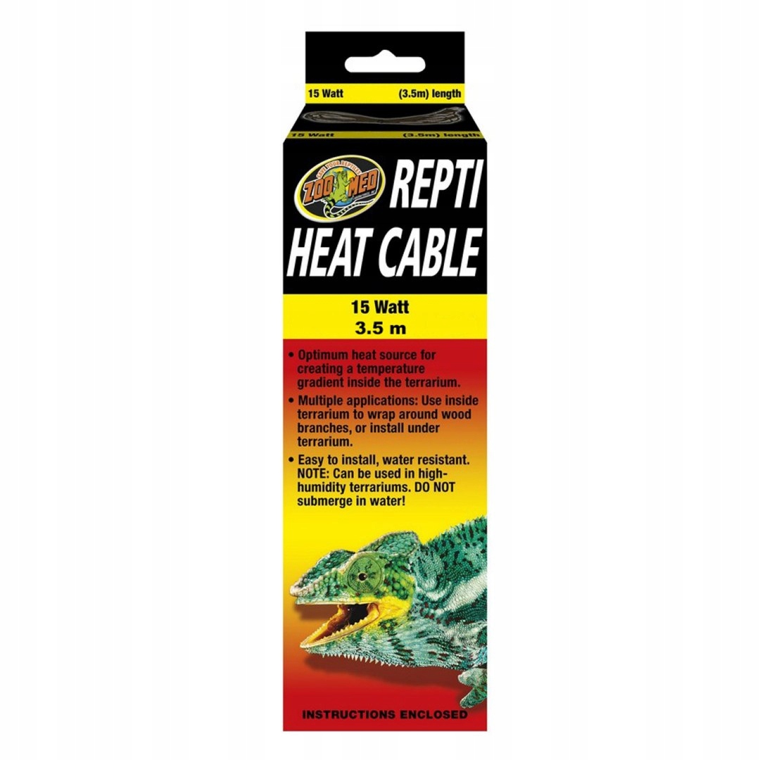 Levně Zoomed Repti Heat Cable 15W topný kabel 3,5m