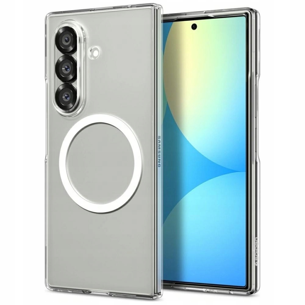 Puzdro Spigen AirSkin Mag MagSafe pre Samsung Galaxy Z Fold7, priehľadné
