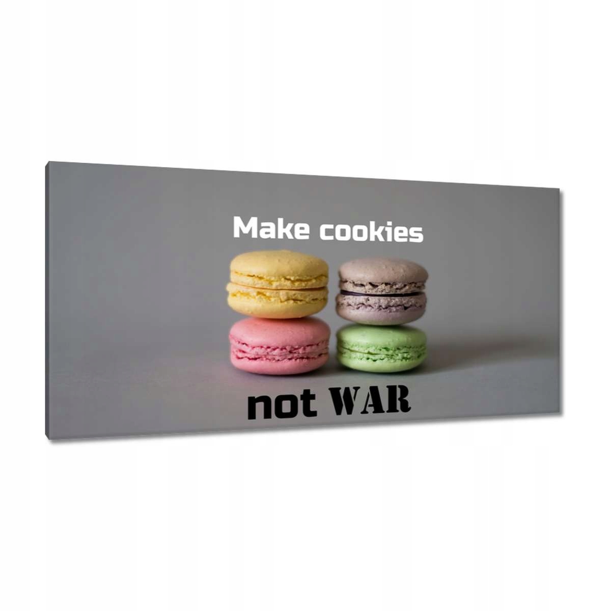 Obrazy 115x55 Vytvořte cookies bez Války