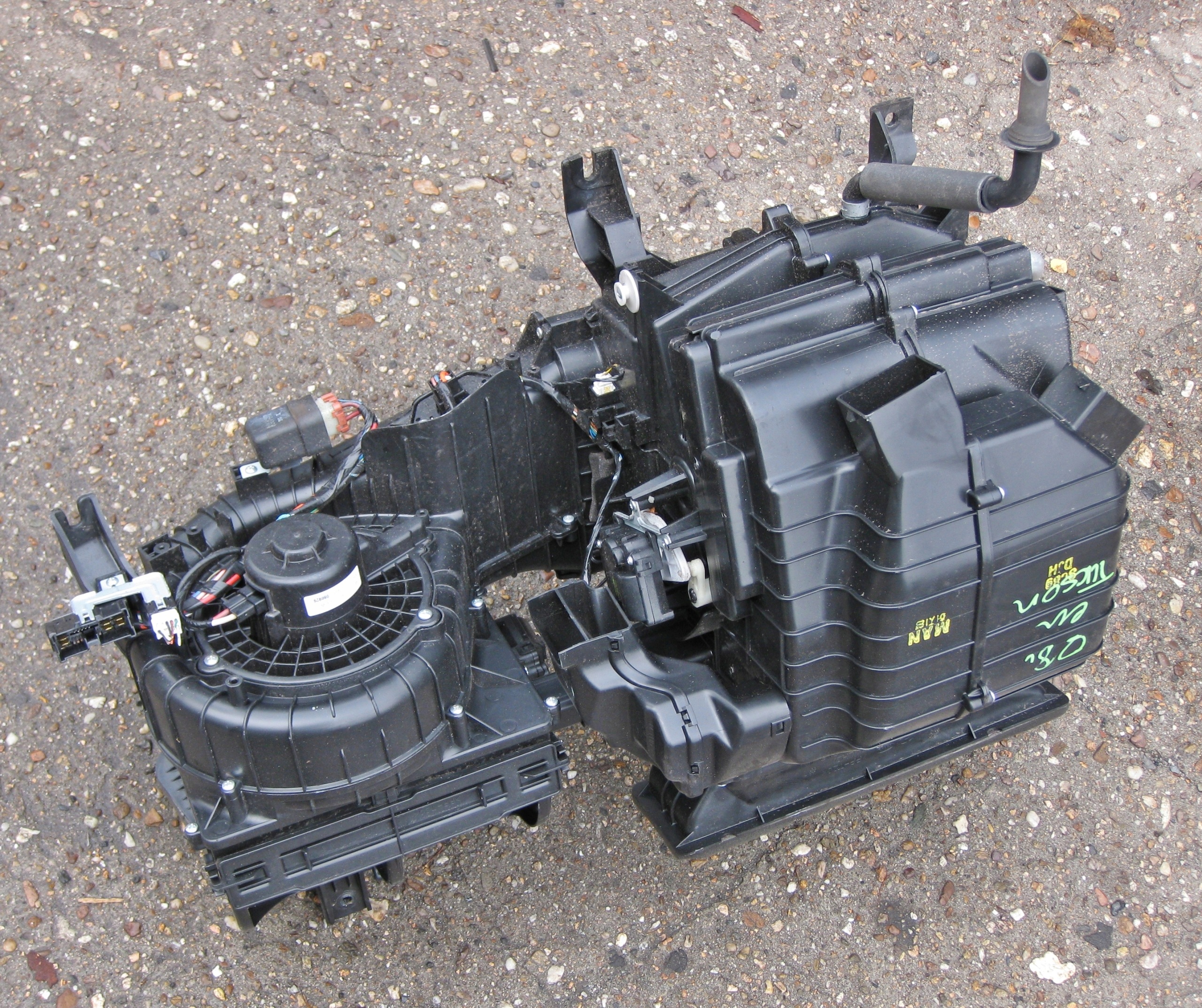 HYUNDAI TUCSON and 08R heater heating complete
