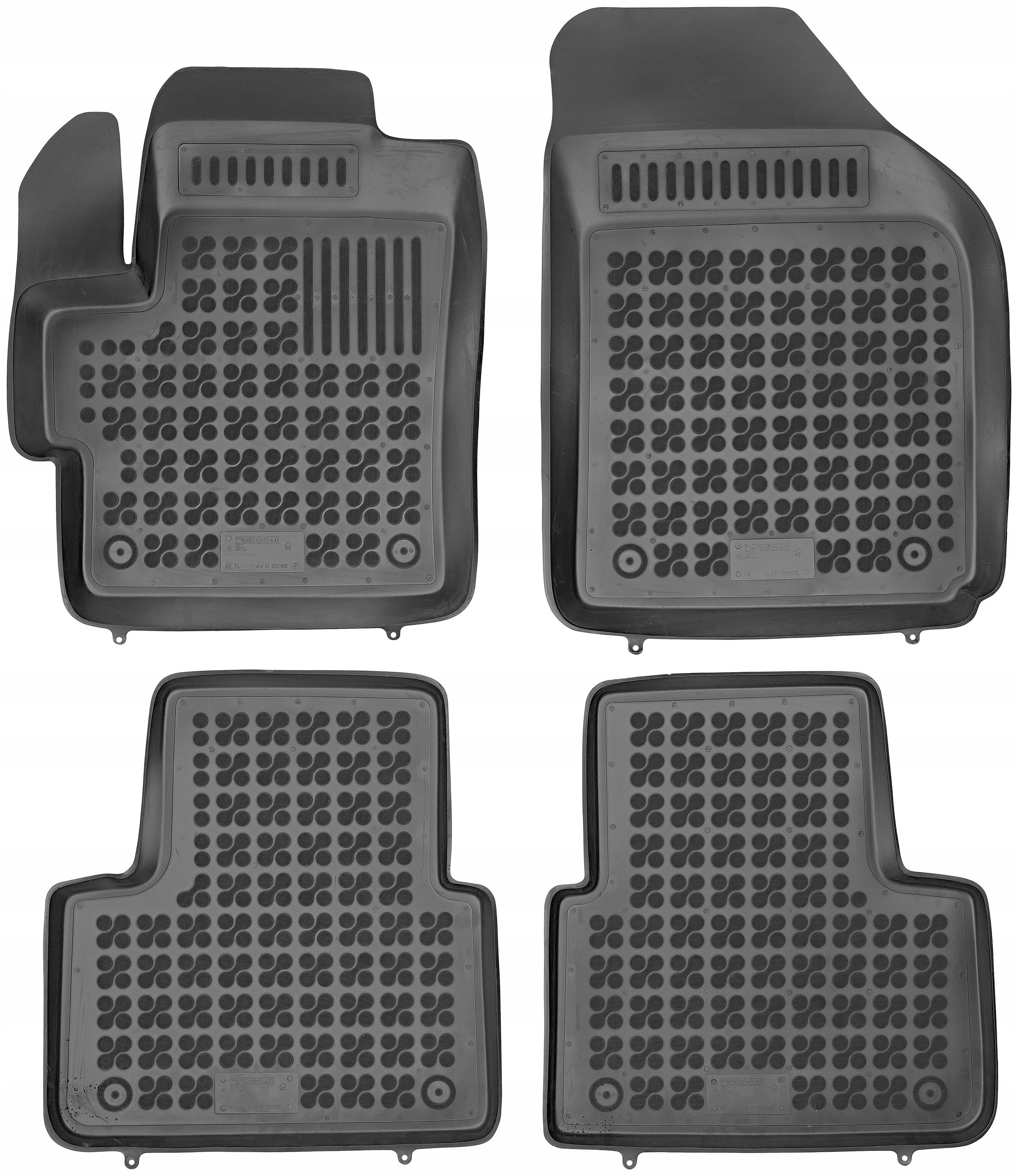 

Chevrolet Spark II 2005-2009 Dywaniki gumowe