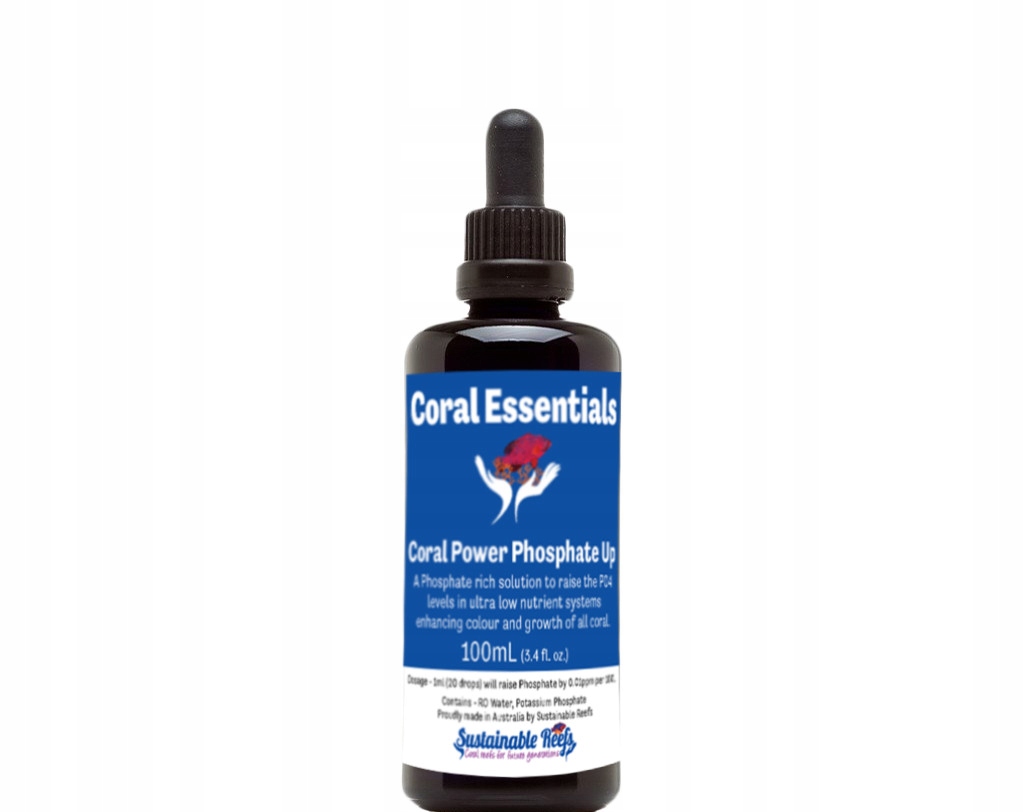 Zvedání Fosfátů PO4 Do Mořského Akvária Pro Korály 100 ML