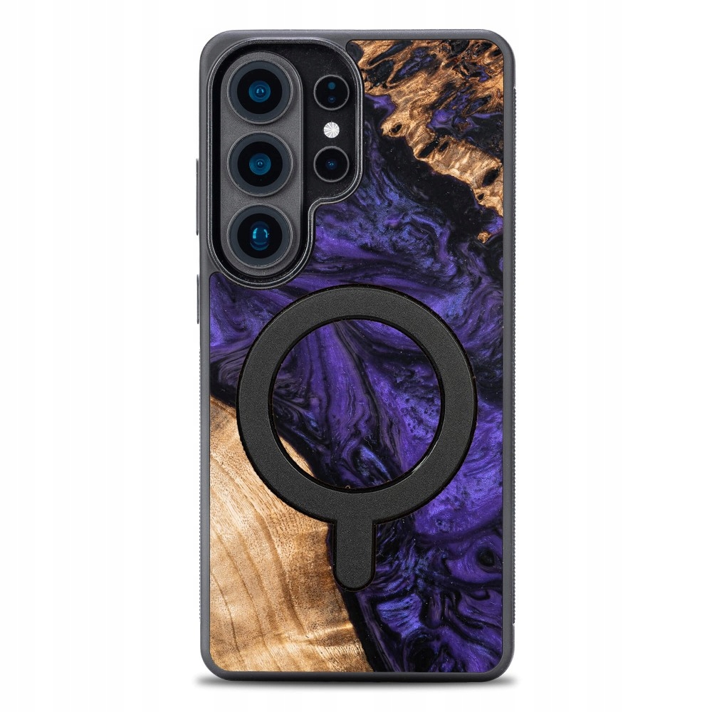 Pouzdro Bewood Unique pro Samsung Galaxy S26 Ultra Violet s MagSafe