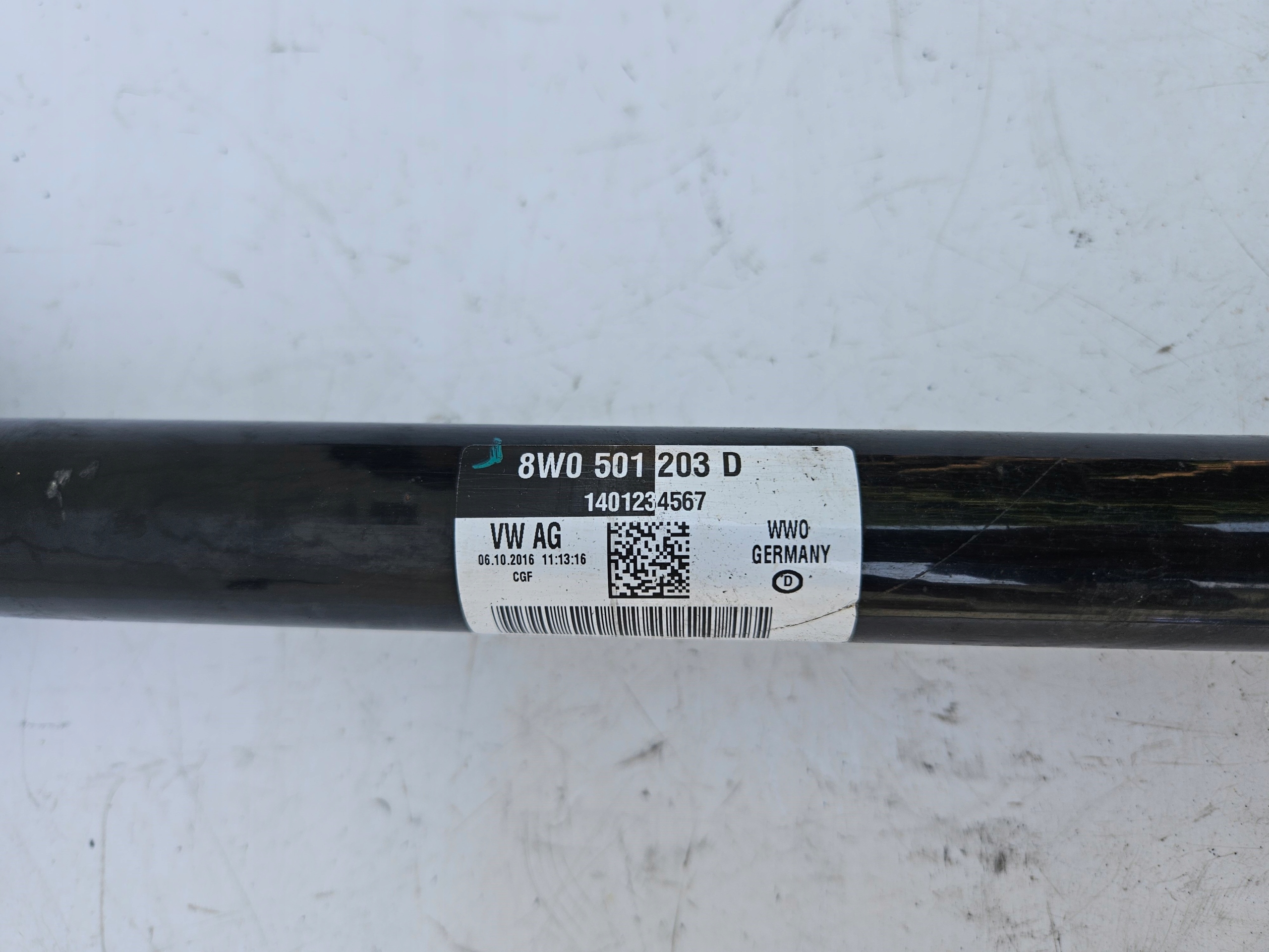 semi-axis left right rear left right rear part AUDI A4 B9 A5 8W QUATTRO