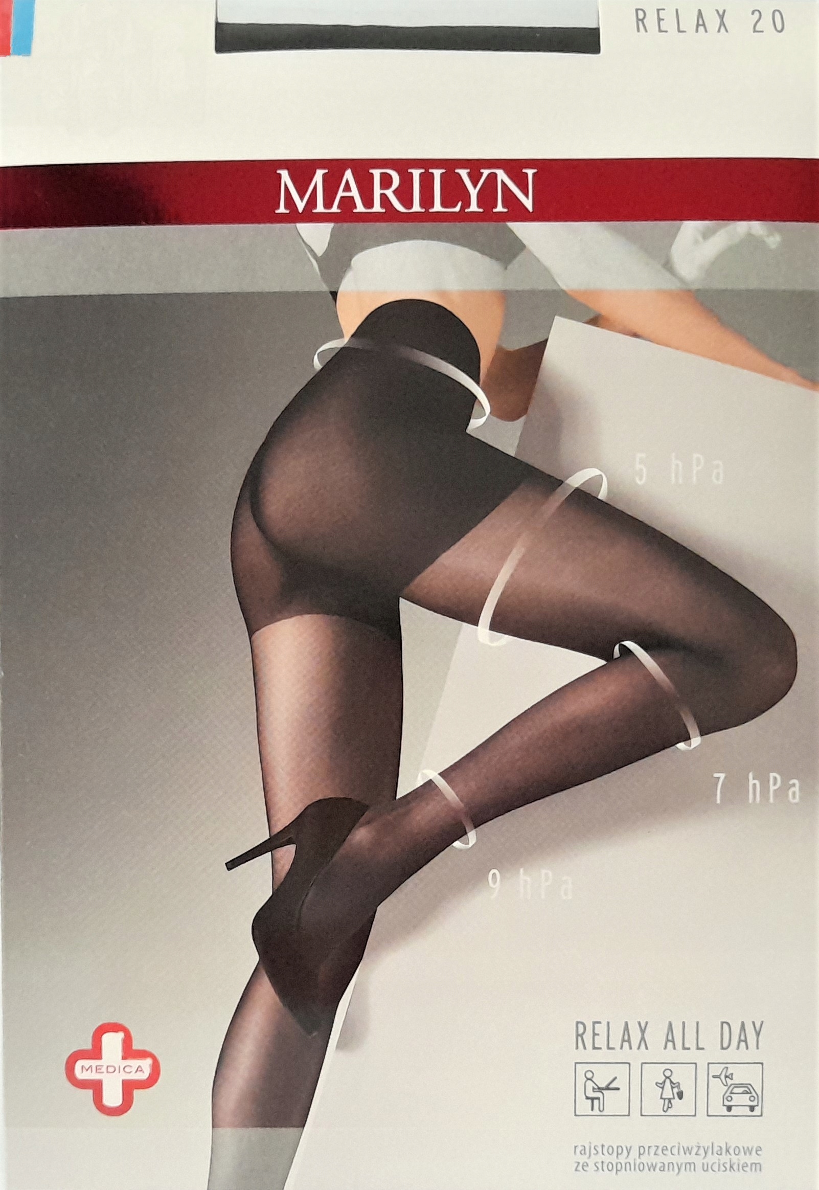 

Rajstopy Marilyn Relax 20 Den Nero 4/L