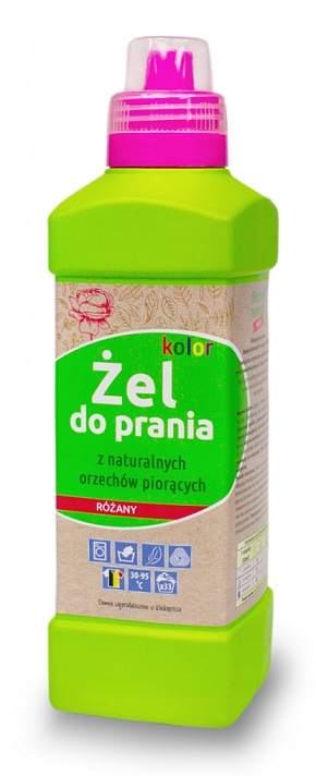 

Eko Żel do prania z orzechów piorących Różany