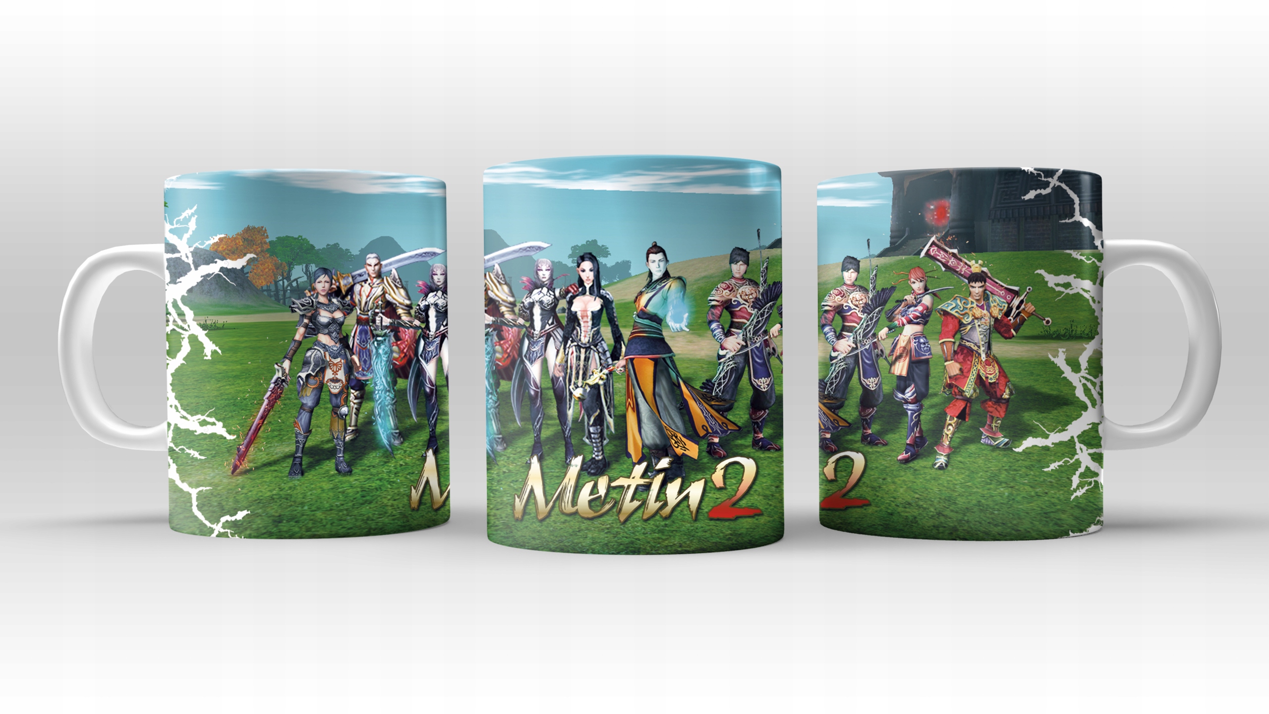 Kubek z grafiką METIN2, 330ml Pojemność 330 ml