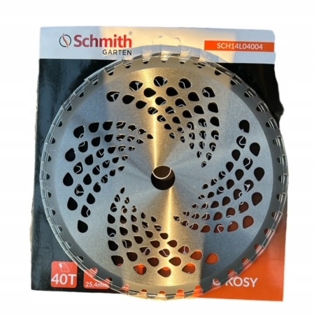 SCHMITH NÓŻ DO KOSY SPALINOWEJ 40 ZĘBÓW 255MM OTWÓR 25,4MM