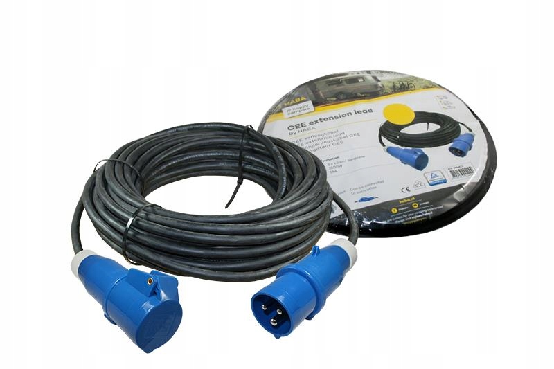 Przedluzacz do kampera przyczepy HABA 3x2 5mm 10m