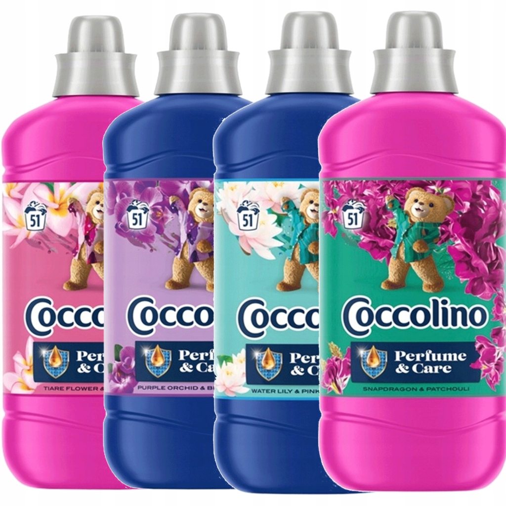 Levně Coccolino Creations Red Fruits & Blueberries set 1,275l x4 MIX 5,1l