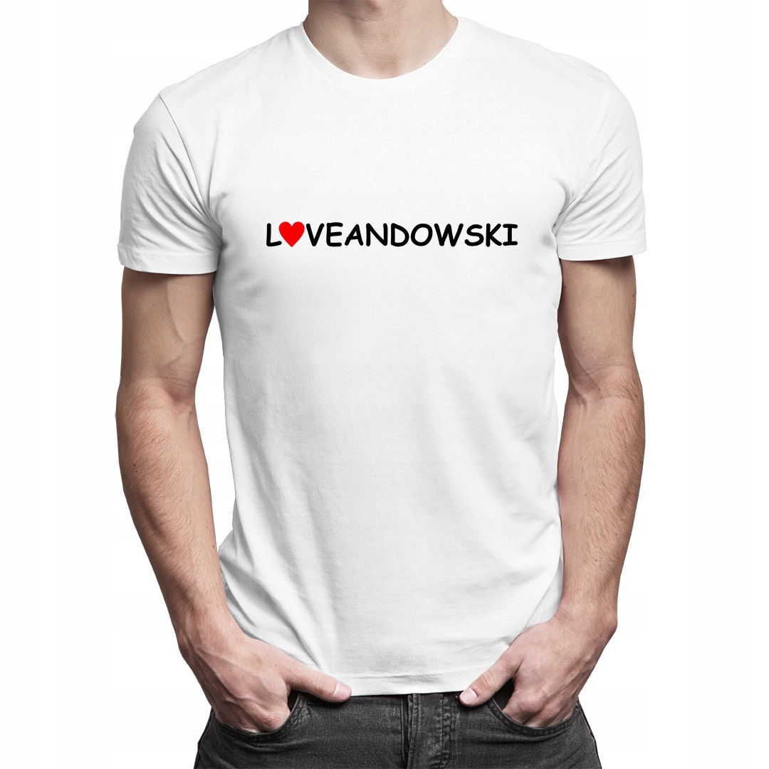 

Loveandowski - koszulka z nadrukiem dla niego