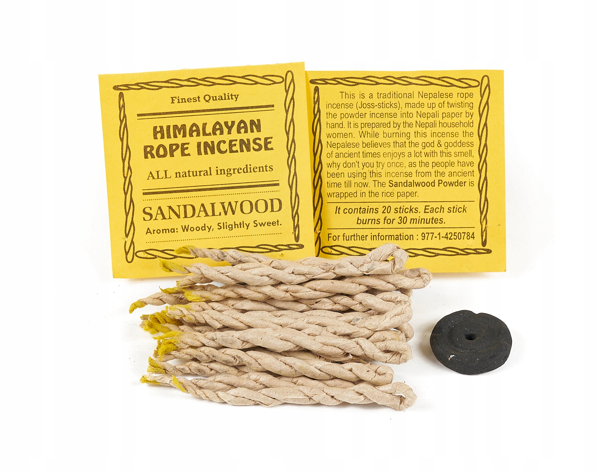 

Kadzidła sznurkowe Himalayan Sandalwood Sandał