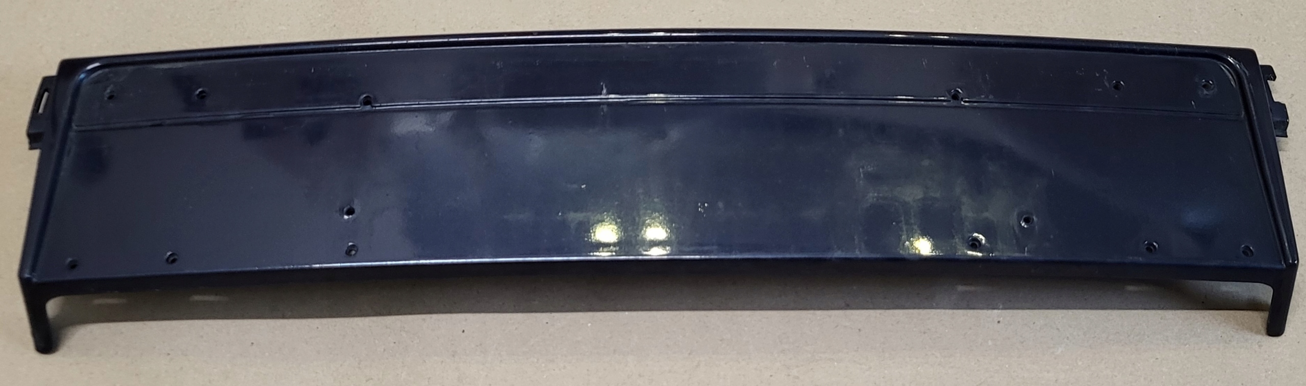 pad moulding below TABLCE registration front frame BMW 5 E39 TOLEDOBLAU