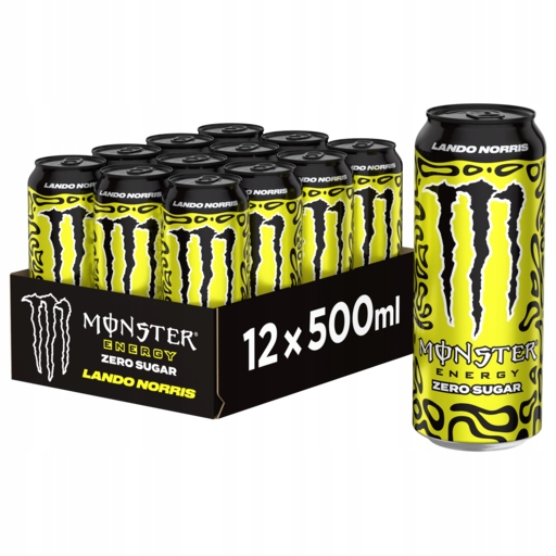 Monster Energy Lando Norris 12x0,5L