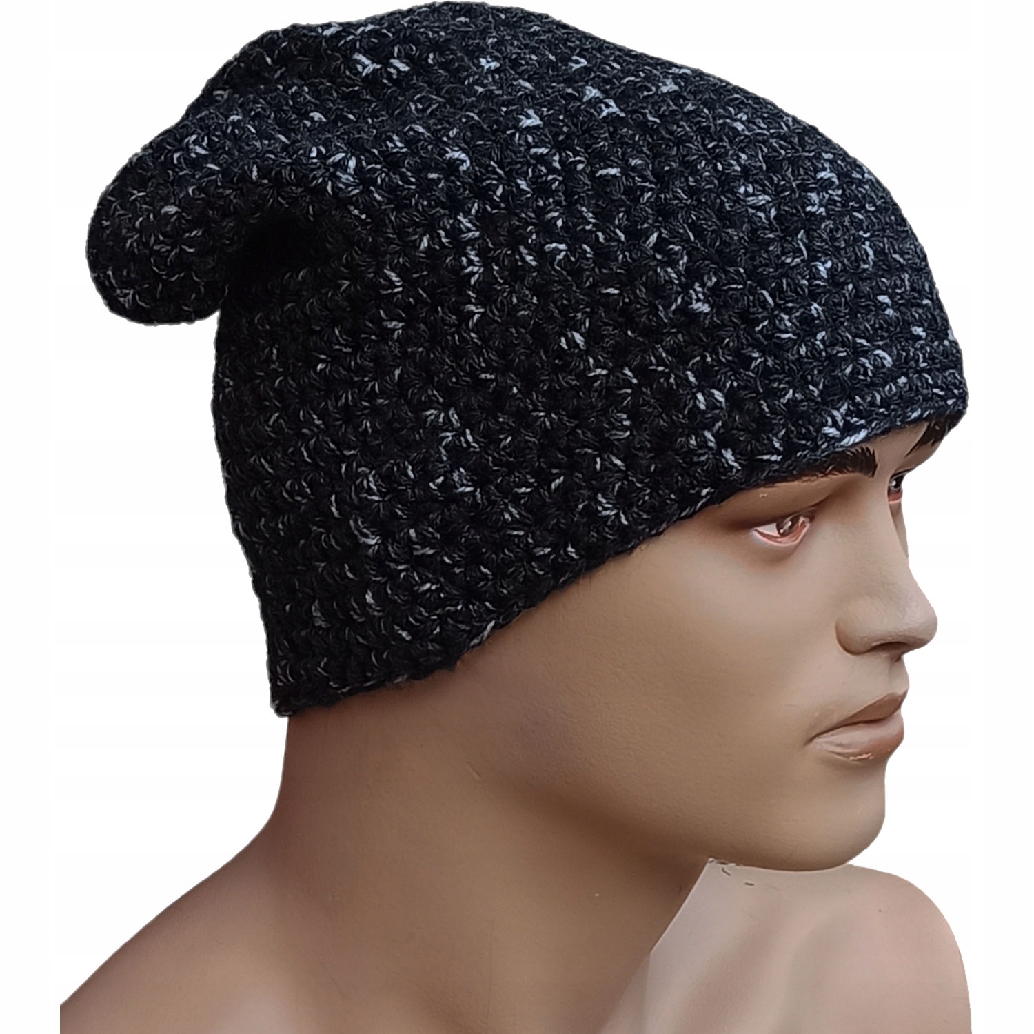 čepice šmoulinka handmade XL Blackie
