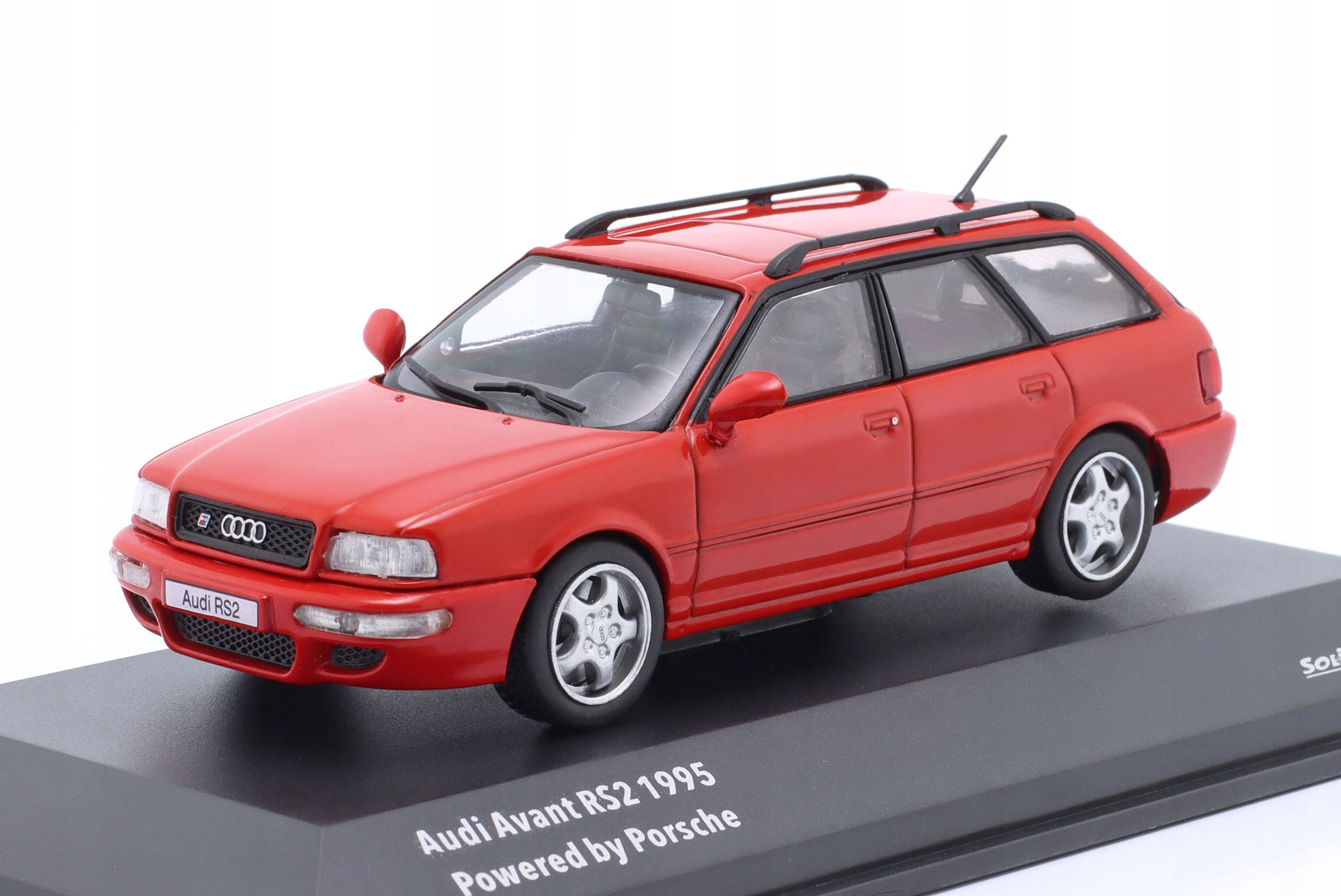 Audi RS2 Avant Powered by Porsche 1995 Lazer Red Solido 1:43 Model S4310102