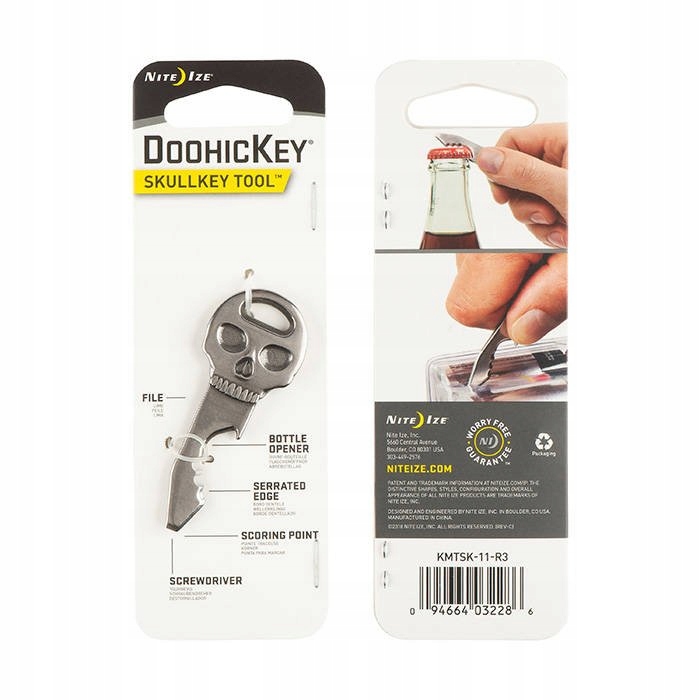 

DoohicKey SkullKey Tool Stalowy Nite Ize