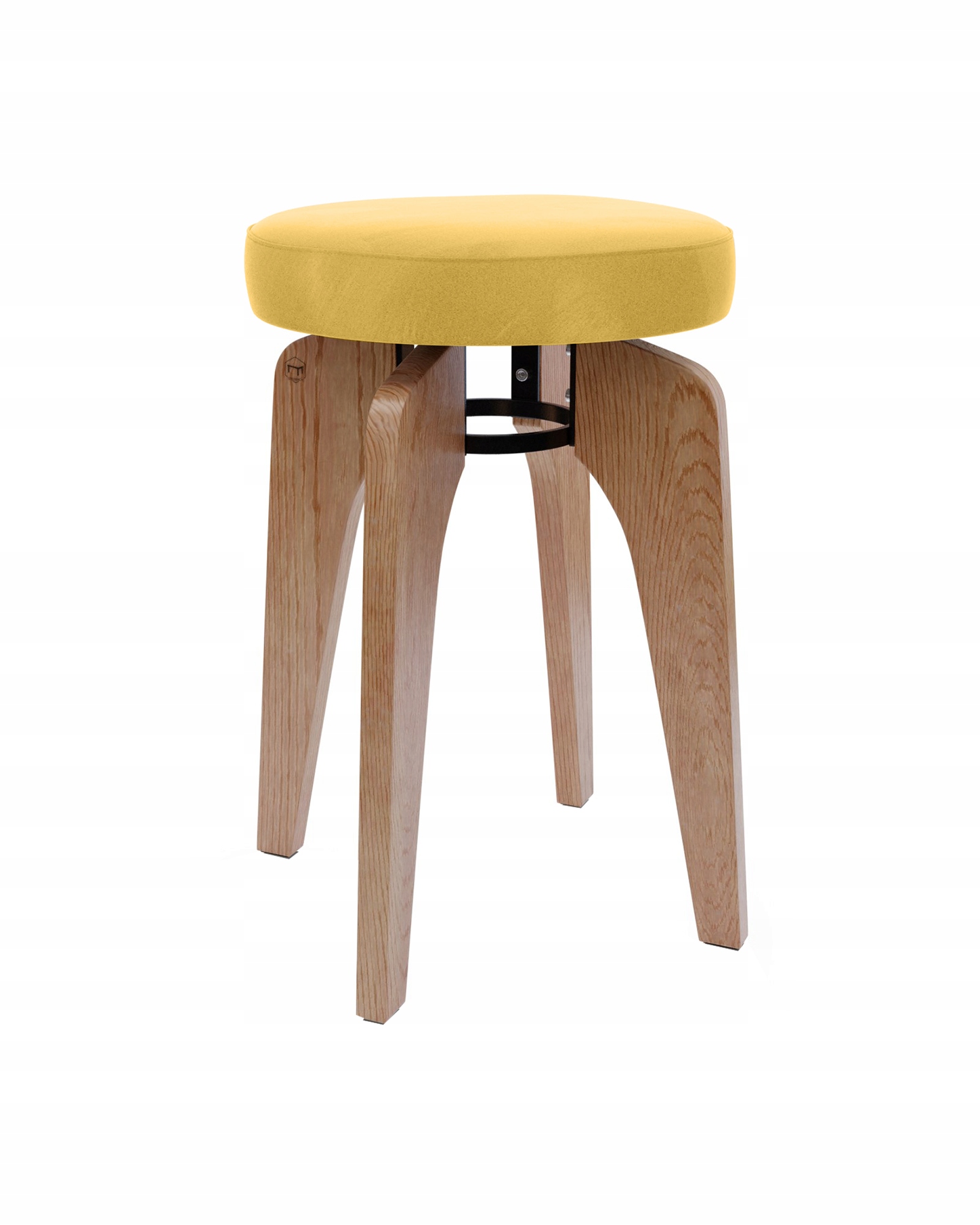 Stołek Taboret drewniany KOSMO Dębowy Focus 12