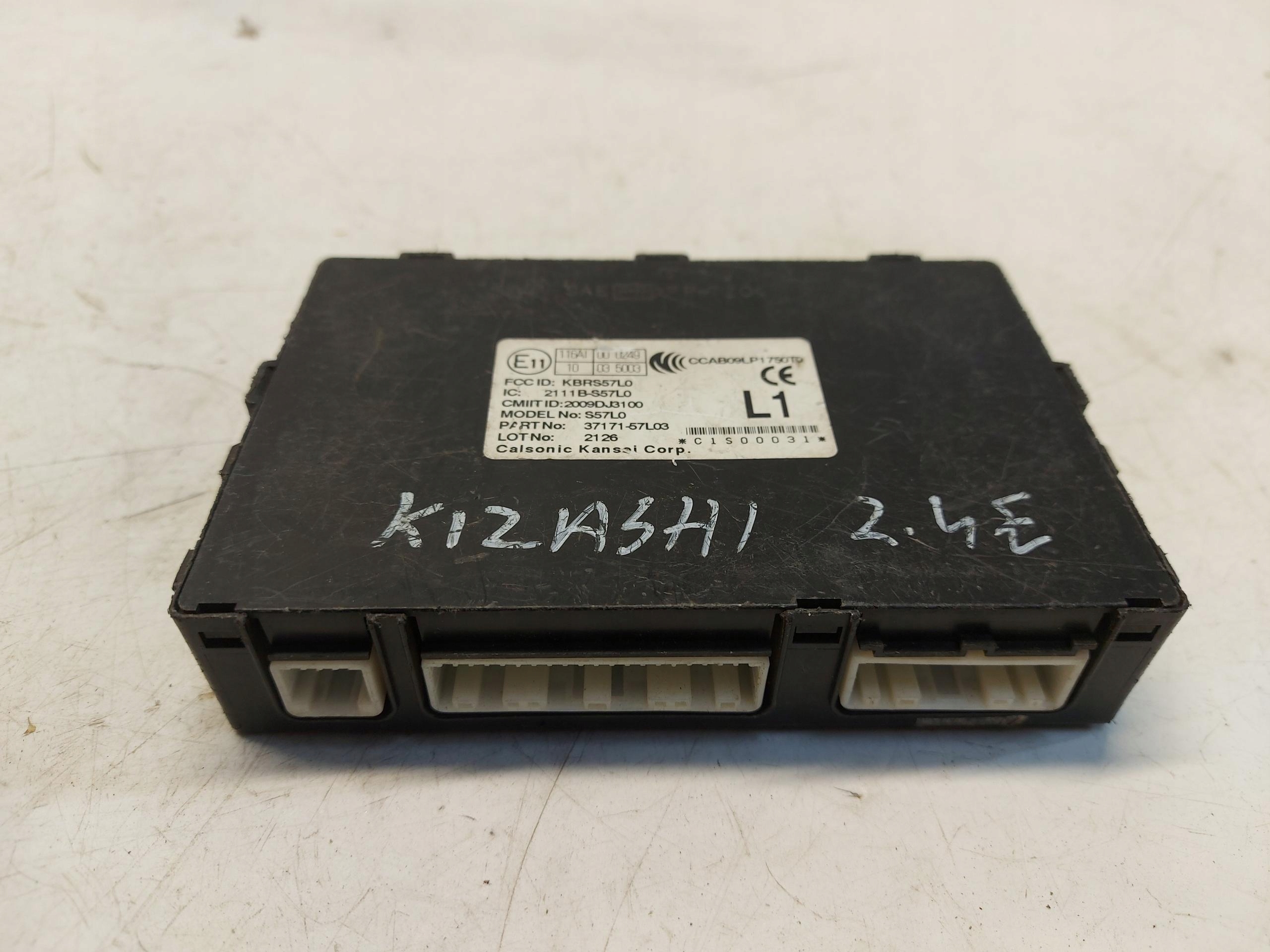 SUZUKI Kizashi module control unit komfortu 37171-57L03