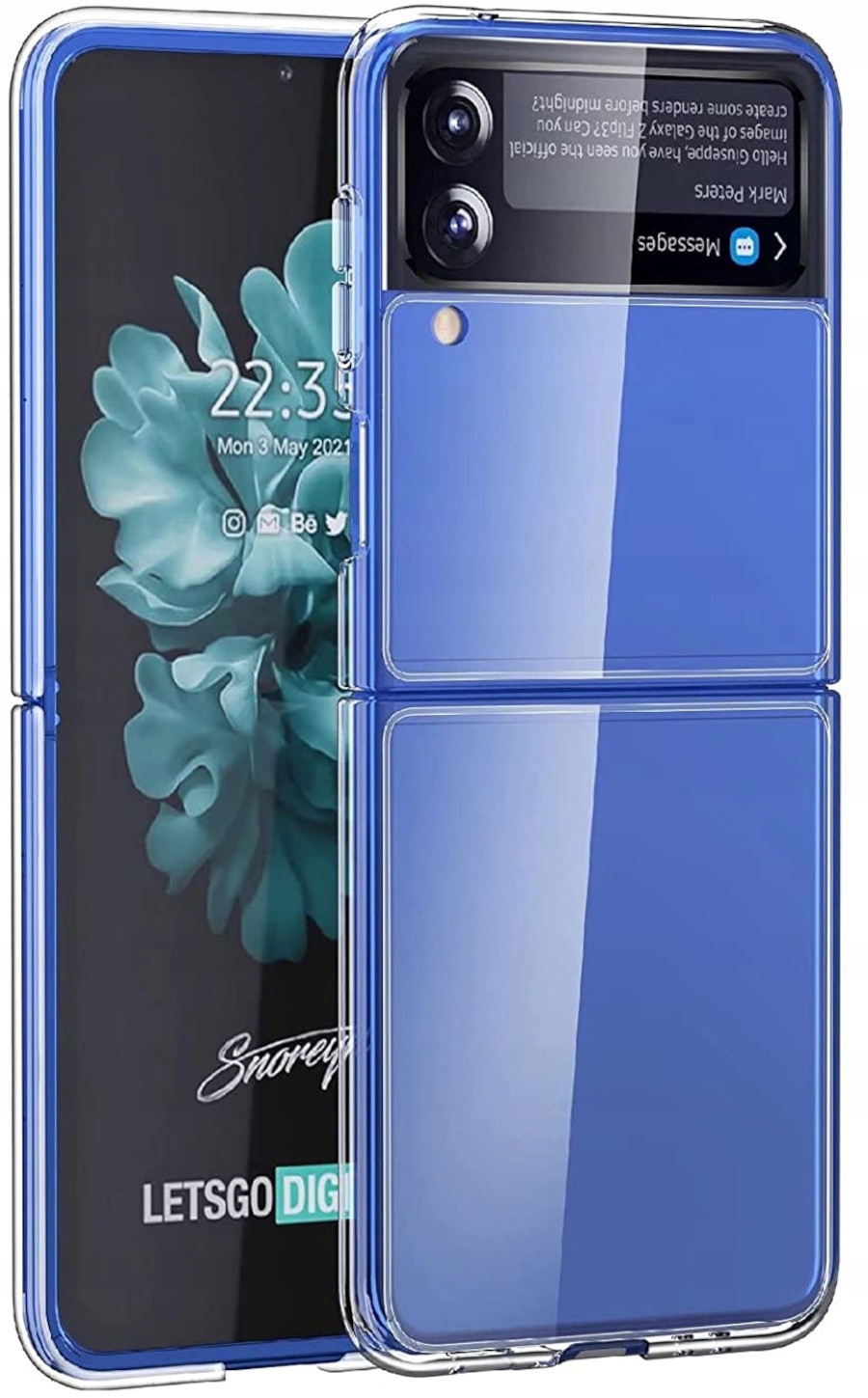 

Etui Do Samsung Z Flip 3 5G Clear Slim Case
