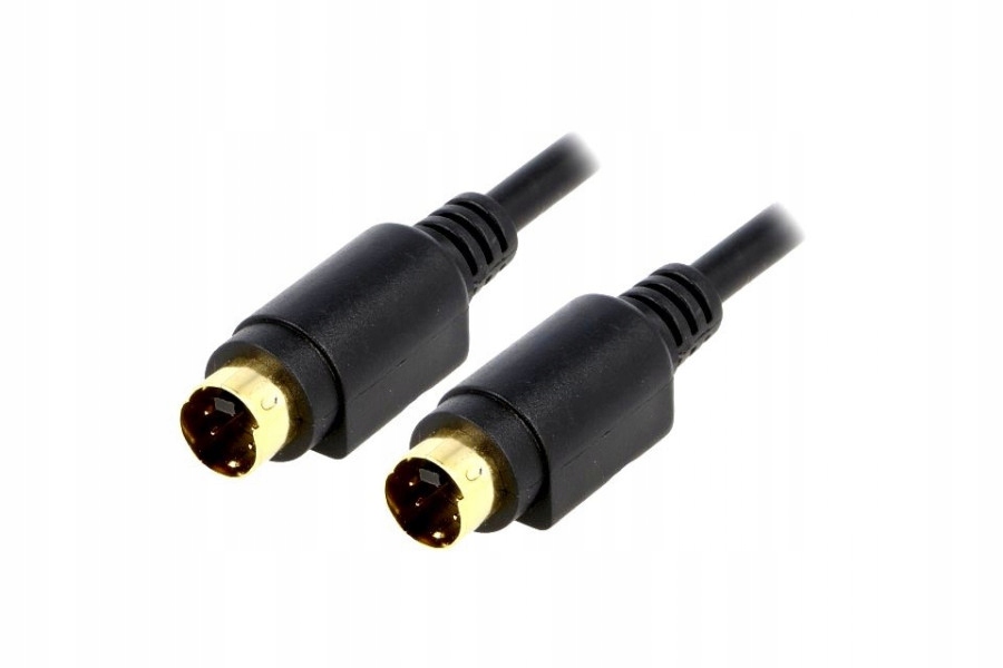 

Goobay Przyłącze 2xWTYK Mini-DIN 4PIN 1m Złocone