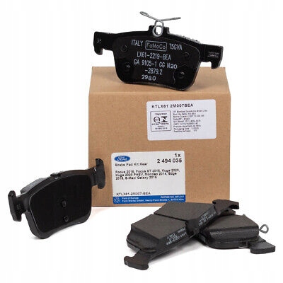 Brzdové Destičky Zadní Edge Focus Kuga Mondeo S-max 2494035 KTJ1GC-2M007-AB
