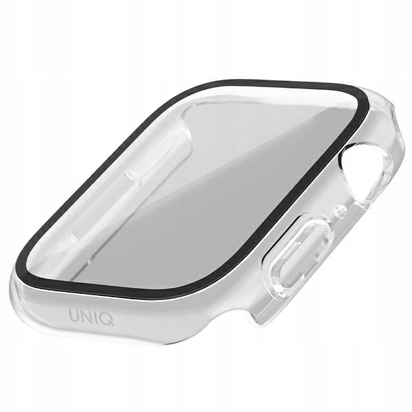 Uniq etui Nautic Apple Watch Series 7/8/9 45mm przezroczysty/dave clear