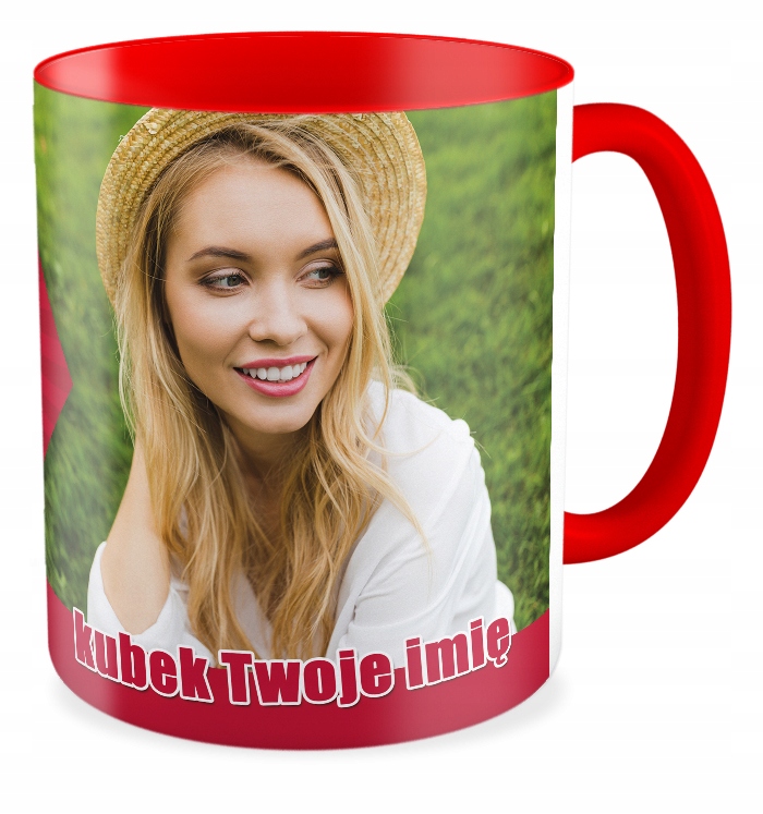 

Foto Kubek czerwony Dzień Kobiet Kreator