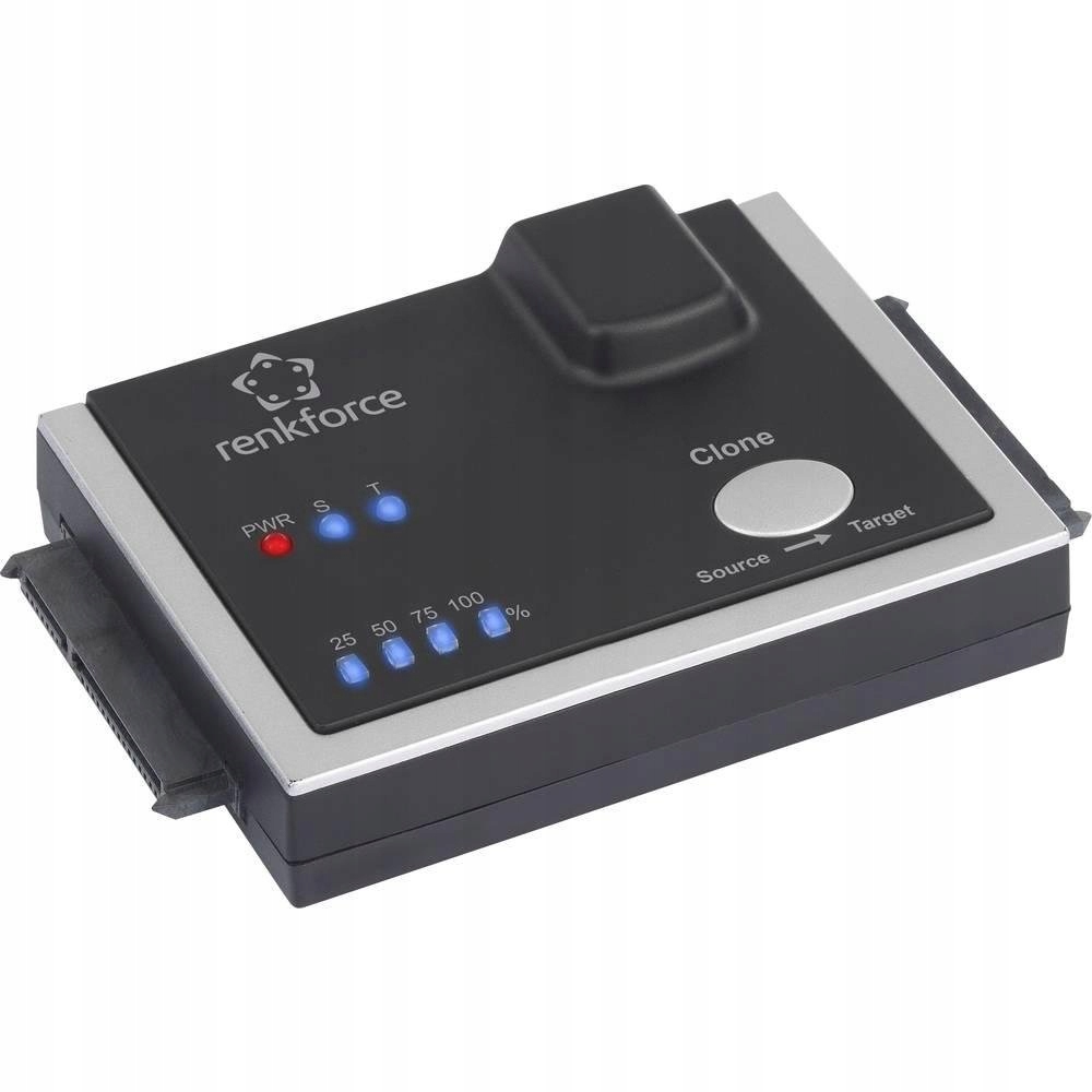 Stacja kopiująca do dysków twardych Renkforce Format dysków 2,5