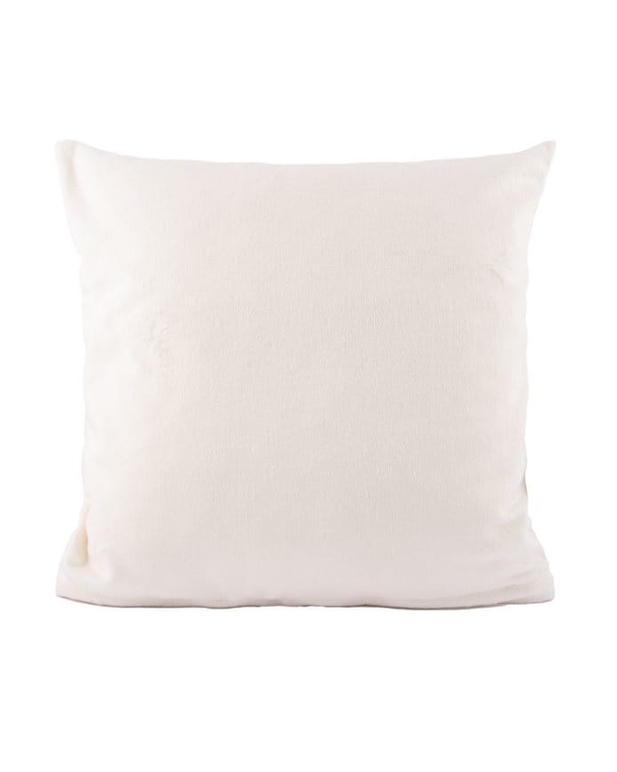 

Poszewka 40x40 Velvet Welurowa kremowa