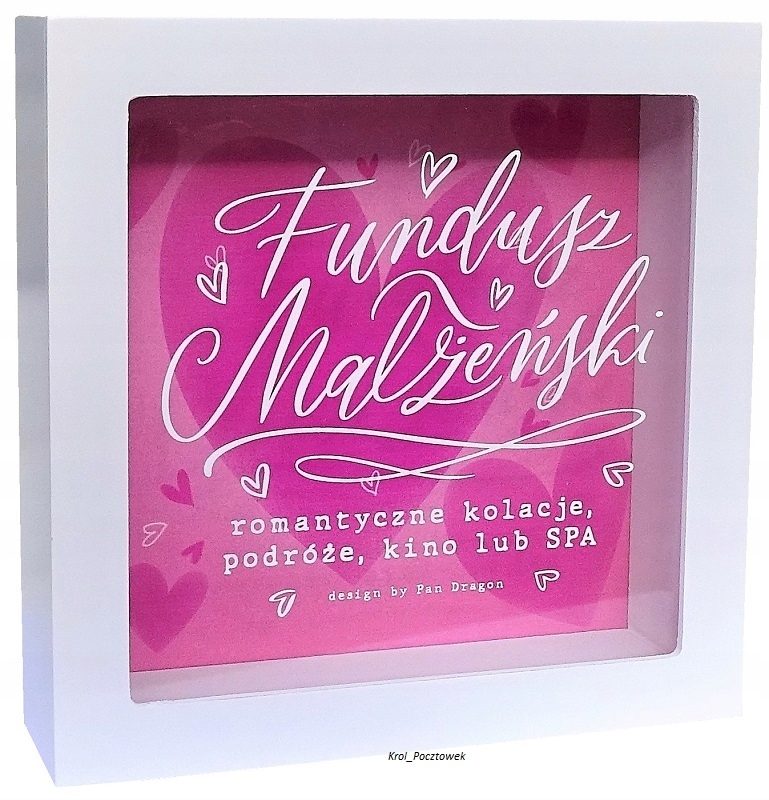 

Skarbonka idealny na Ślub, Rocznicę ślubu