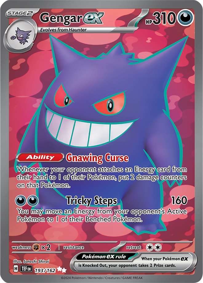 ポケモンカードゲーム Gengar ex rr psa10 set NM-Mint, English - 1 x Gengar ex - 104/162 - Double Rare