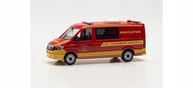 Herpa 096904 Man Tge Halbbus Fd Elw Feuerwehr