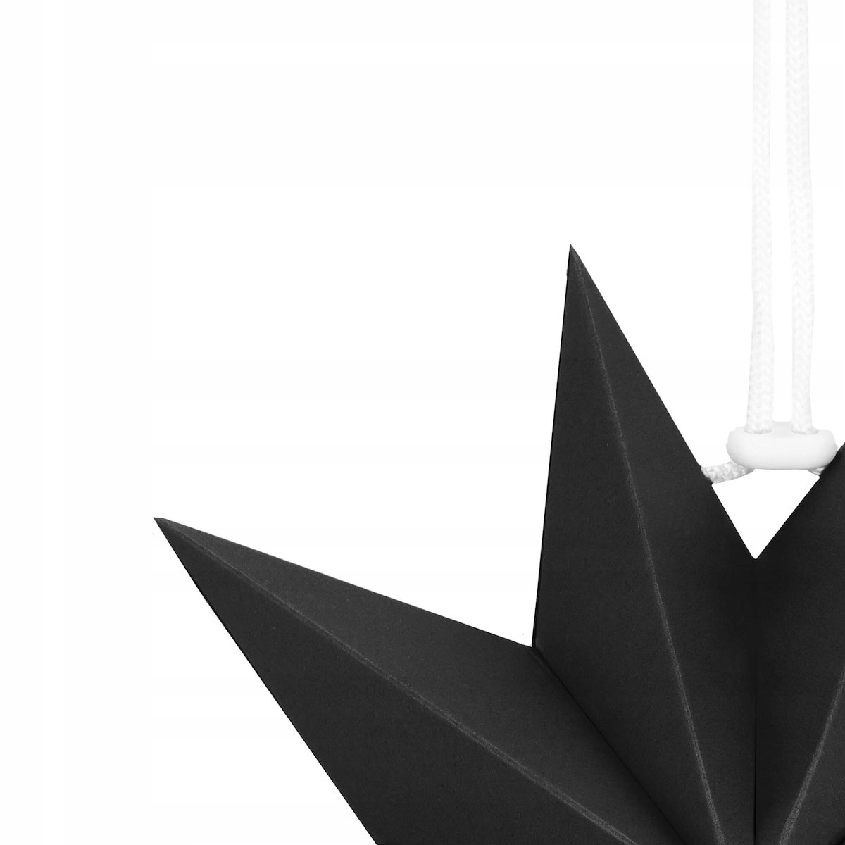 GWIAZDA PAPIEROWA ŚWIĄTECZNA OZDOBA CZARNA 3d 30cm Rodzaj inny