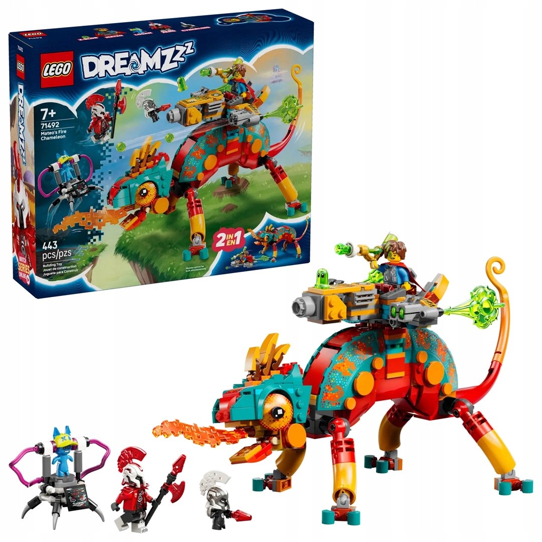 Lego Dreamzzz 71492 Mateo's Fire Chameleon