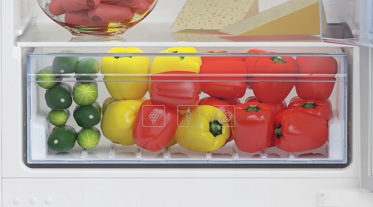 LODÓWKA DO ZABUDOWY BEKO BCHA275K41SN | WYSOKOŚĆ 177,5 CM | LED | 262 L Marka Beko