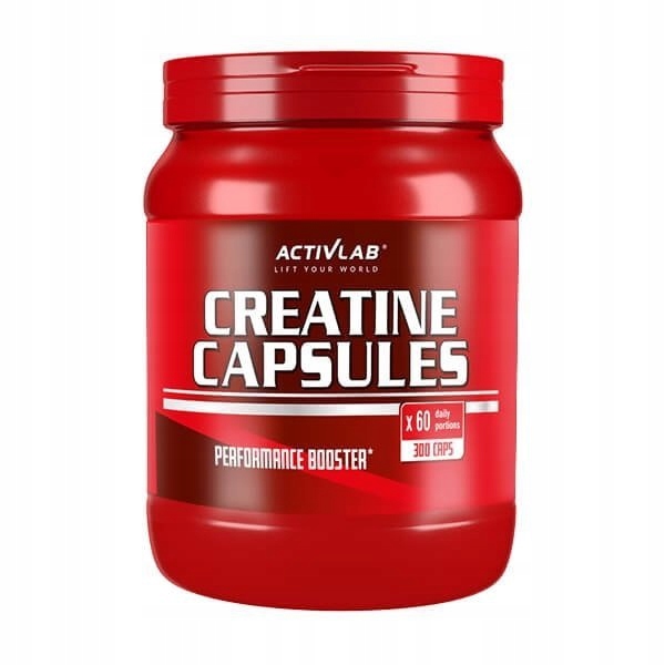 Activlab Creatine 300caps Kreatín Monohydrate Kapsuly