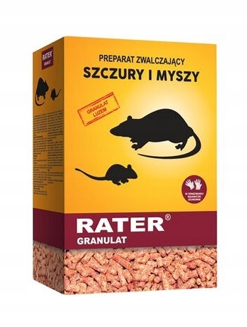 

Trutka na Szczury i Myszy Granulat 1KG Rater