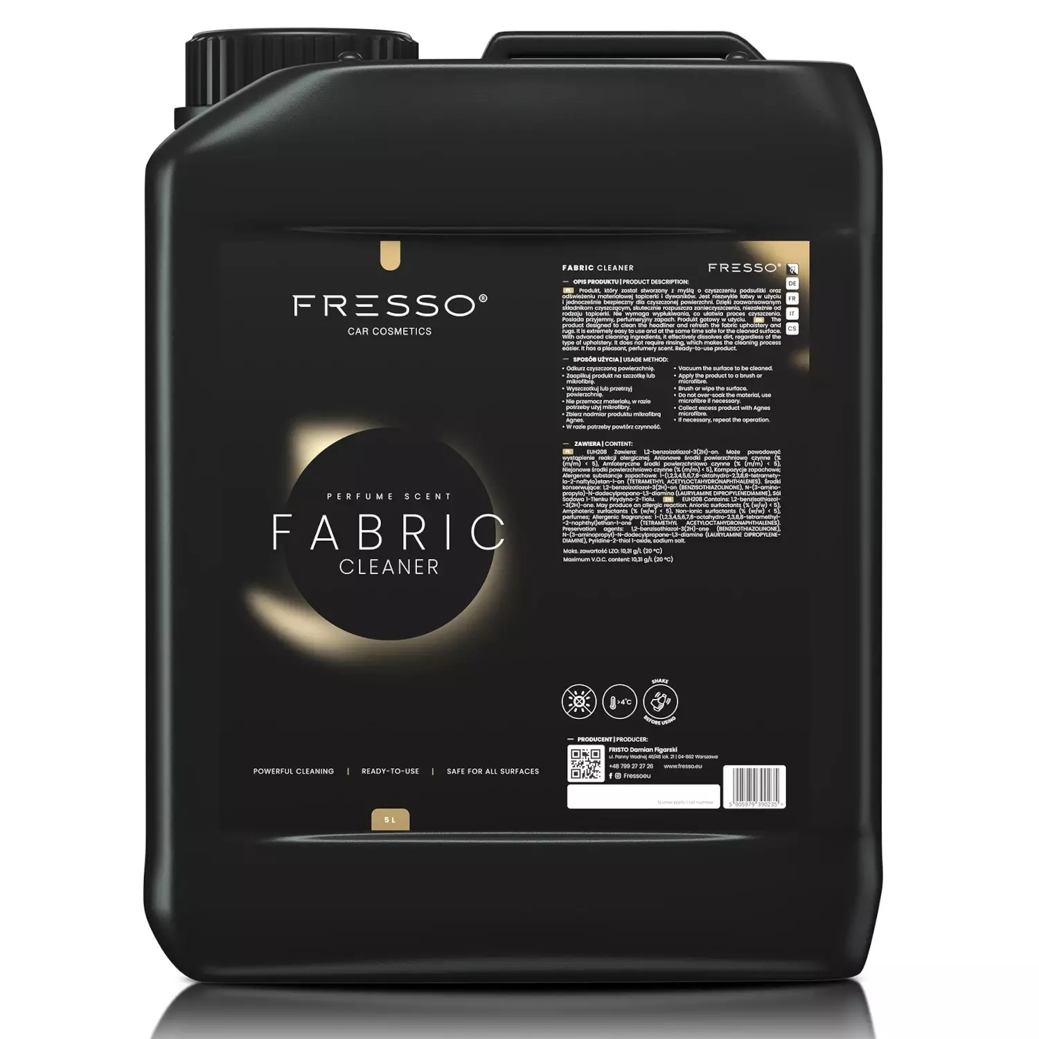 Fresso Fabric Cleaner 5L
