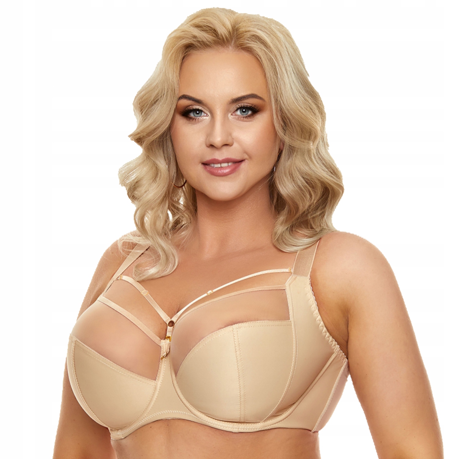 Nessa Clarisse Straps N506 béžová Podprsenka měkká 70J