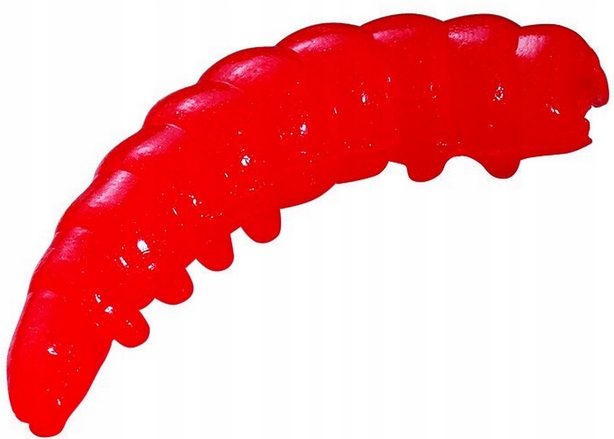 Guma Berkley PowerBait Honey Worm 30mm - Red 55szt Kod producenta 1089416