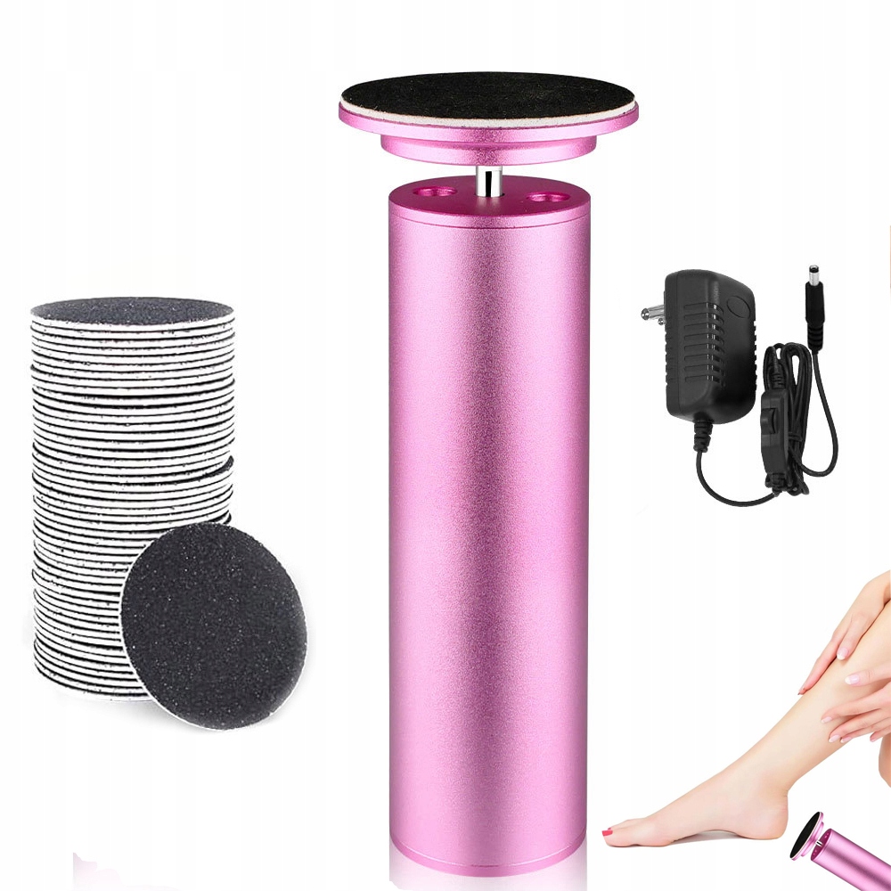 Pilnik elektryczny do stóp z 60 akcesoriami usuwanie naskórka pedicure