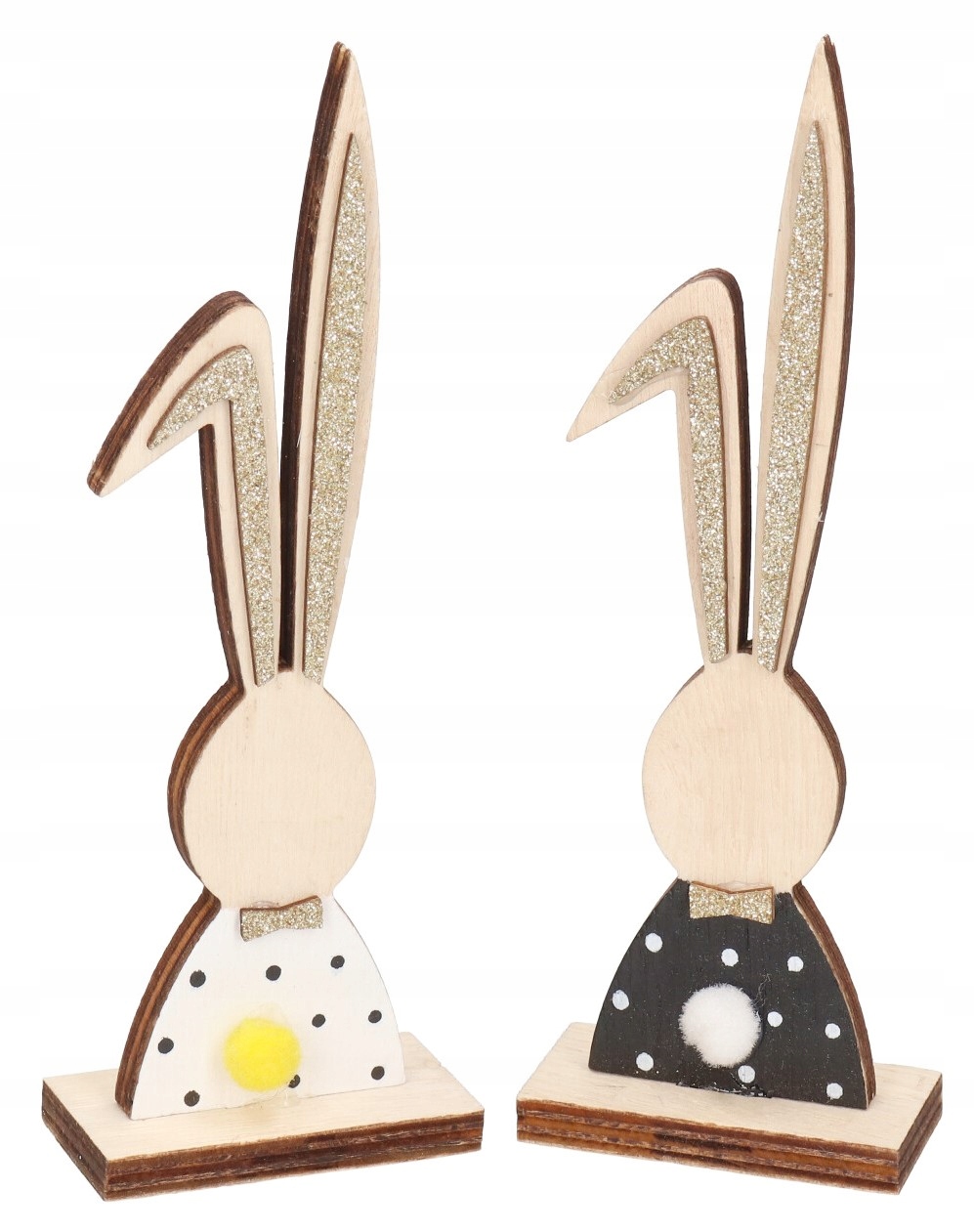 ZAJĄC ZAJĄCZEK WIELKANOCNY DREWNIANY FIGURKA 15CM Marka Deko