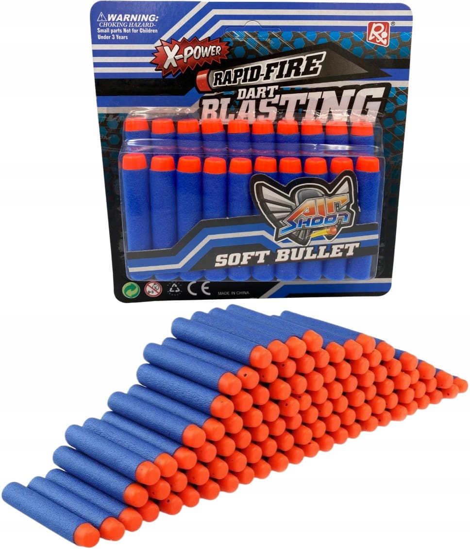 

Strzałki Piankowe Pociski Naboje 20 Szt.