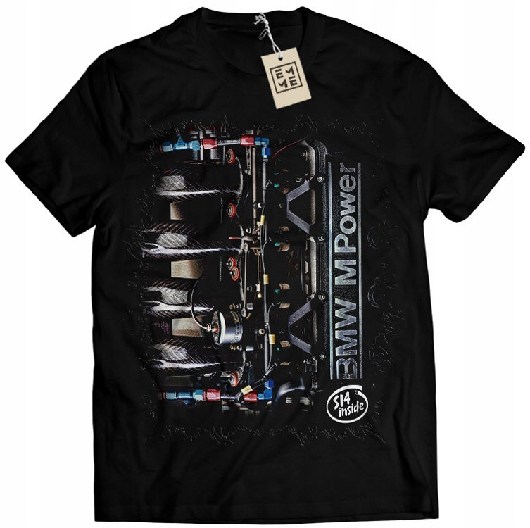 

Koszulka T-shirt Motoryzacyjna Bmw Mpower E14 2XL