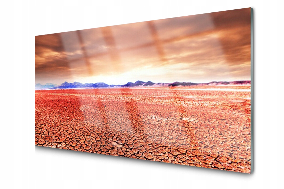 

Panel szklany dekor Pustynia 140x70 + Klej
