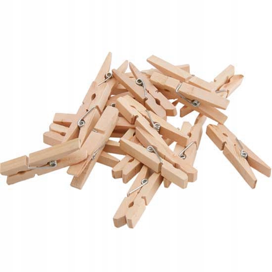 klamerki naturalne 20szt. 3cm | KLD-100 — 5