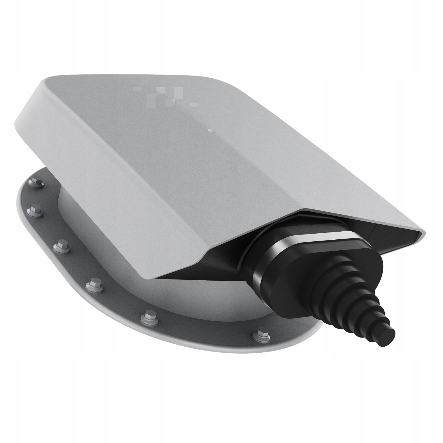 Solární Průchodka pro střešní kabely Plochá Stříbrná 9006