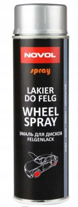 

Lakier do felg Novol Wheel Spray srebrny 500ml